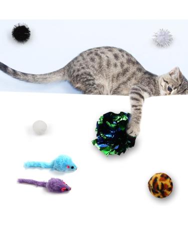 QUOZUO 32-Piece Cat Toy Variety Pack - Best Cat Toys for Kittens & Cats | International Shipping Available - Buy Online on SooperMarket.com