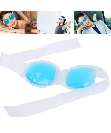 Cooling Eye Mask - Reusable Gel Hot/Cold Compress for Swollen Eyes Dark Circles & Eye Fatigue Relief (Blue) - International Shipping - Buy Online on SooperMarket.com