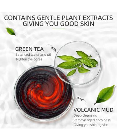 Buy Face Nutrition Matcha Mud Facial Cleanser - Anti-Acne Deep Cleansing & Moisturizing Mask | International Shipping - Buy Online on SooperMarket.com