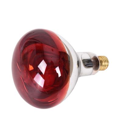 Health Care Infrared Heating Lamp Bulb Accessory 110V Or 220V for Elitzia Lamp Elitzia ETH310 (Transparent and red 110V)