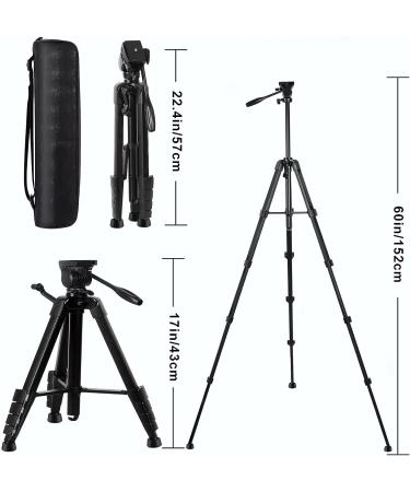 LCNCY Shooting Sticks Tripod Hunting Rest with 360 Rotation - Aluminum, 5-Section Adjustable Binoculars Tripod with Adapter for Rifle, Hunting, Binoculars, Spotting Scope, Crossbow Stand - Buy Online on SooperMarket.com