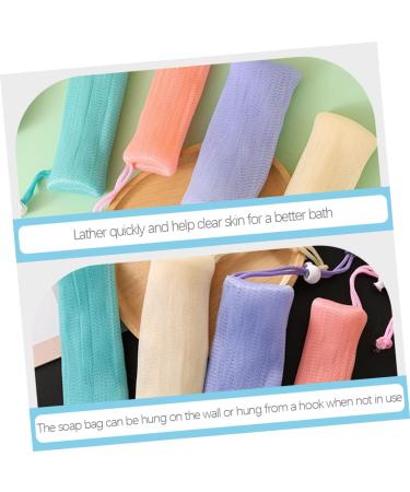 MUSISALY 3pcs Soap Bag Foam Net Soap Saver Pouch Soap Savers Soap Saving Soap Net Pouches Soap Sock or - Buy Online on SooperMarket.com