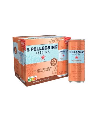 San Pellegrino Essenza Peach & Melon 24x33cl