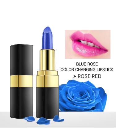 Yaper Color Changing Waterproof Lipstick Set for Women - Long Lasting & Non-Sticky - Magic Temperature Technology - Blue, Black & Red - Buy Online on SooperMarket.com
