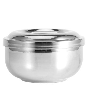 Professional Shaving Stand for Brushes & Bowls | 23x12x12 cm | Men's Razor Tool Set with Synthetic Hair Brush & Alloy Soap Cup - Buy Online on SooperMarket.com