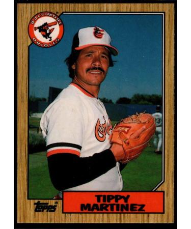 Baseball MLB 1987 Topps Tiffany #728 Tippy Martinez Orioles