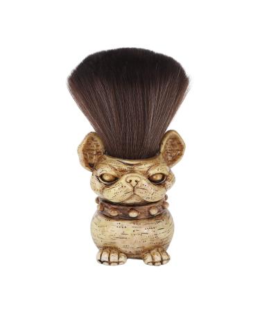 Large hair cutting-edge-necked brush brush hair nylon wool soft comfortable wooden handle hairdressing brush neck fragment for hair cutting
