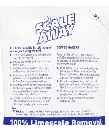 Scale Away Appliance Descaler 75g - Buy Online on SooperMarket.com
