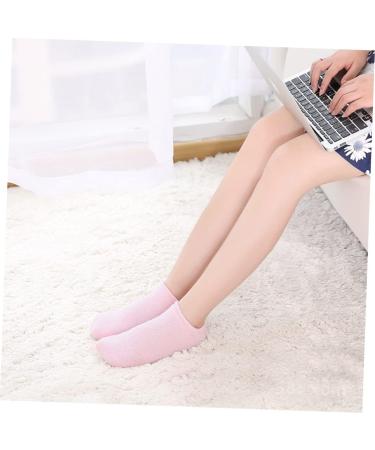 FOMIYES 1 Pair Pedicure Toe Socks Womens Socks Heel Socks Lotion Socks Foot Moisturising Socks Slipper Socks Wicking Socks Ladies Socks Moisturizing Gel Socks Miss Spa Invisible Socks 22.5*8cm - Buy Online on SooperMarket.com