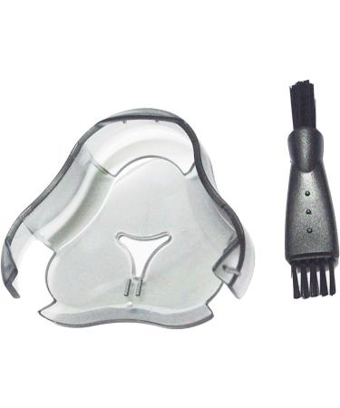 RONSIT Protective Plastic Cover Cap & Cleaning Brush for Norelco 1100 1200 Series Shaver - International Shipping Available - Buy Online on SooperMarket.com