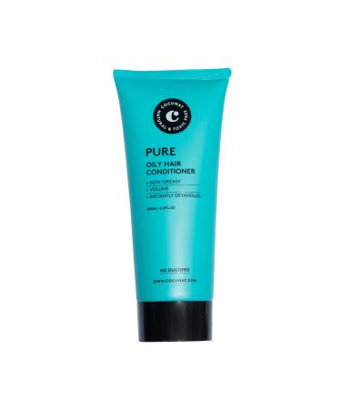 COCUNAT | Pure Conditioner | Grease-Free Volume & Shine Conditioner | Adds Shine & Does Not Weigh Hair Down | Silicone-Free | 200 ml