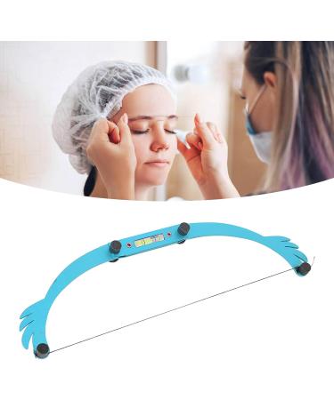 Eyebrow Mapping Tool Locking Design High Accuracy Simple Adjustable Eyebrow Marker Ruler for Salon (Blue) - Buy Online on SooperMarket.com