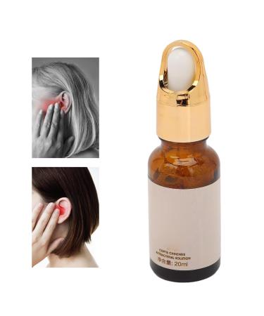 Organic Coptis Ear Solution: Natural Drops for Tinnitus & Earache Relief | 20ml Portable Formula for Adults | External Auditory Canal Support - Buy Online on SooperMarket.com