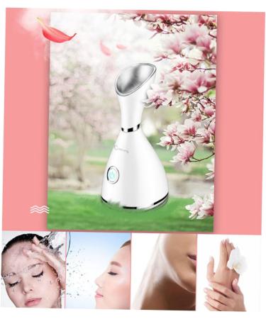 Baluue 2pcs Household Steaming Face Instrument Beauty Steaming Face Instrument White - Buy Online on SooperMarket.com