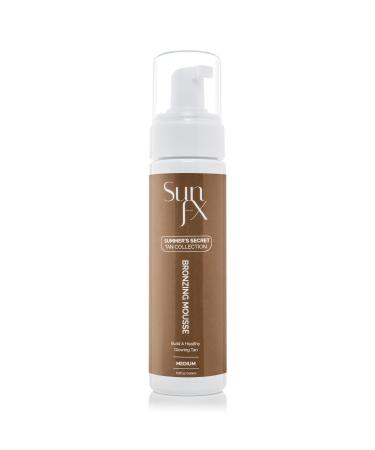 SunFX Ultra Deluxe Self Tanning Bronzing Mousse | Medium Tan | Foam enriched with Kakadu Plum Aloe Vera and Coconut 7.6 fl oz