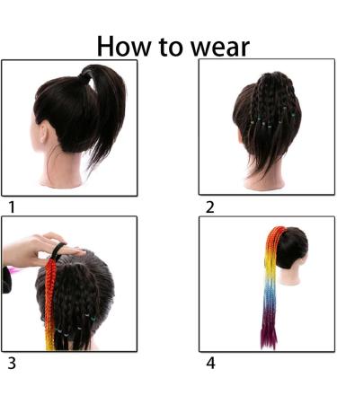 prinfantasy Braiding Hair Extension Braids Synthetic Hair Braid Red BZ136 GBBZ136 24 inch - Buy Online on SooperMarket.com