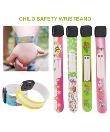 Emergency Bracelets for Children - 8PC Safety & ID Bracelet Set for Toddlers & Young Girls | SOS Name Bracelets - Buy Online on SooperMarket.com