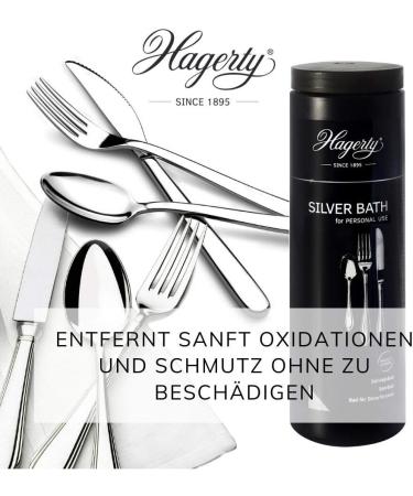 Hagerty Silver Foam Cleaner 185g | Effective Silver & Chrome Cleaning Paste | Renewed Shine for Metal & Stainless Steel - Buy Online on SooperMarket.com