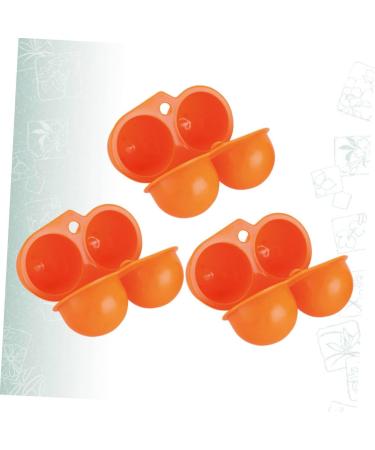 Hemoton 3pcs Eggs Egg Case Camping Egg Holder Blank Spinners Portable Egg Case Egg Box Container Outdoor - Buy Online on SooperMarket.com