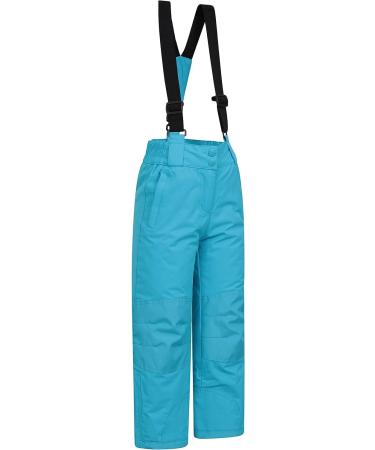 Mountain Warehouse Kids Winter Snow Pants - Boys & Girls Ski Salopette Bright Blue 3-4T - Buy Online on SooperMarket.com