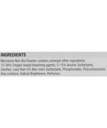Morrisons Non Bio Laundry Powder 2.6kg - Buy Online on SooperMarket.com