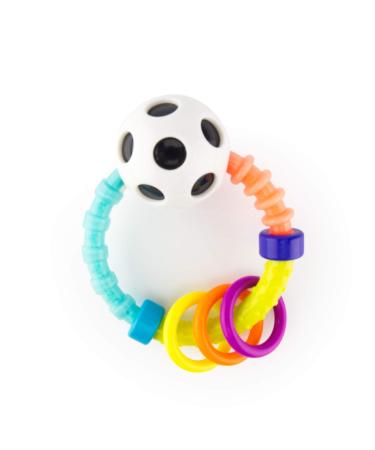 Sassy My First Rattles Newborn Gift Set - 3 Soft & Flexible Rattles for Ages 0+ Months - Buy Online on SooperMarket.com