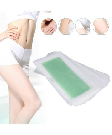 Premium Wax Paper Strips for Hair Removal - 10-Part Set | 18x9 cm Depilatory Fleece for Legs Arms & Armpits - Buy Online on SooperMarket.com