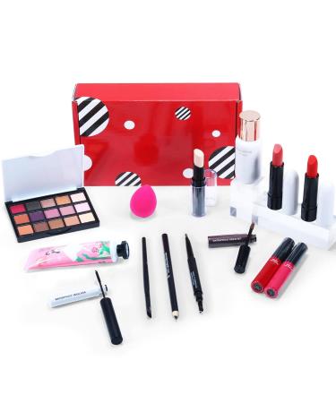 Fowybe 14-Part Make-Up Kit | Multi-Purpose Palette for Teens | Eyeshadow Lip Gloss Powder Concealer & More Perfect Make-Up Set for All Occasions - Buy Online on SooperMarket.com