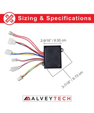 AlveyTech ZK2430-D-FS Control Module for Razor MX350/MX400 (V33+) - Replacement Controller for Electric Scooters & Dirt Bikes - Buy Online on SooperMarket.com