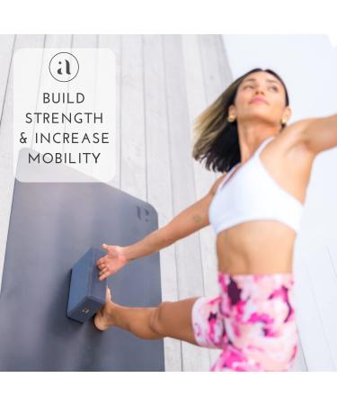 Yoga Blocks 2 Pack - High Density Lightweight EVA Foam - Leopard Print Yoga Bricks - Home and Travel Set - Buy Online on SooperMarket.com