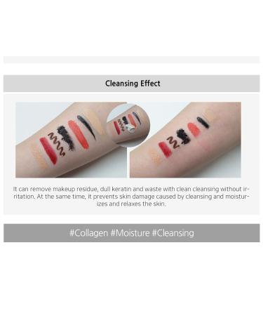 Enough Collagen Soft Milky Moisture Cleansing Cream | Deep Hydrating Face Cleanser & Makeup Remover | Korean Skincare for All Skin Types - 10.58 oz - Buy Online on SooperMarket.com