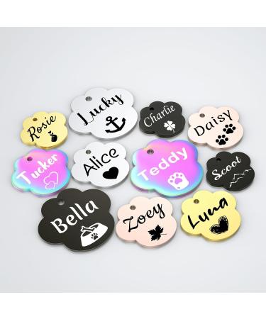 Personalized Yehanti Dog ID Tag - Engraved Stainless Steel Name & Contact Info for Dogs Cats & Puppies - Buy Online on SooperMarket.com
