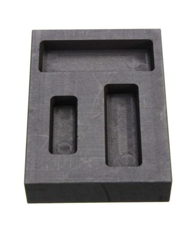 LTKJ Graphite Ingot Molds for Casting, 1/4 1/2 1 OZ Refining Scrap Bar Combo Mould for Gold Silver Metal