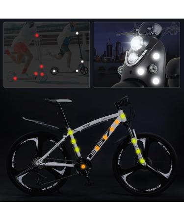 Buy NyxSeat 40-Piece Round Reflective Stickers | Night Safety Warning Stickers for Cars & Motorcycles | Reflective Backpack Stickers for Enhanced Visibility - Buy Online on SooperMarket.com