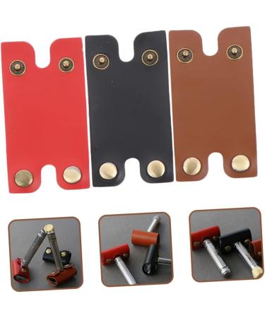 Stahad 3-Piece Razor Etui - Scratch-Resistant Men's Shaver Accessories & Leather Storage Case - Buy Online on SooperMarket.com
