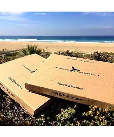 RSPro Hexatraction Clear Surfboard Deck Grip - Waxless and Durable - Buy Online on SooperMarket.com