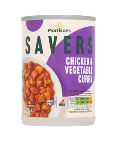 Morrisons Savers Chicken & Vegetable Curry 392g
