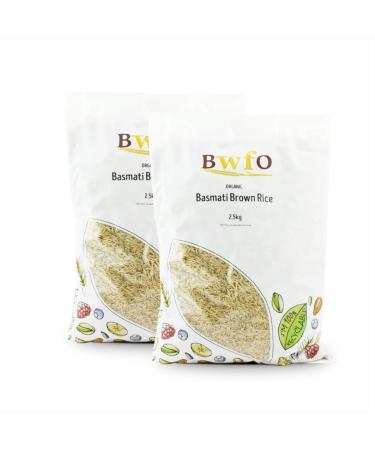Organic Basmati Brown Rice 5kg (BWFO)