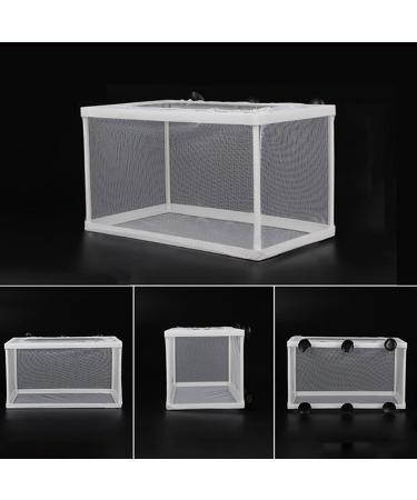 Large Fish Breeder Net with Suction Cups - Nylon Mesh Hatchery Isolation Box for Aquarium Tank - Buy Online on SooperMarket.com