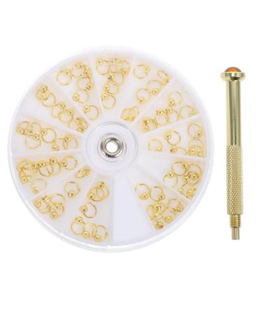 Nail Accessories Nail Art Dangle Nail Charm: 10pcs Nail Pendant Gold Nail Piercing Charm Set DIY Necklace Bracelet Accessories Nail Decal Manicure Nail Jewelry for Women Girls Nail Decor