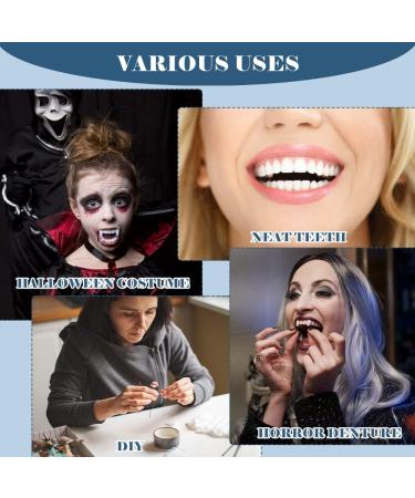 Temporary Tooth Set Tooth Repair Kit Temporary Teeth Replacement Kit for Chipped Teeth Moldable False Teeth Temporary Filling for Tooth - Buy Online on SooperMarket.com