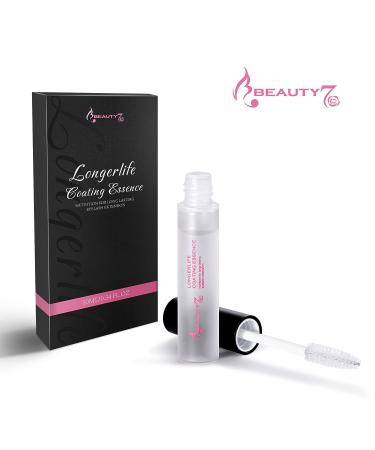 Beauty7 Clear Transparent Lash Coating Essence 10ML - Protective Sealant for Longer Eyelash Extensions Life - Waterproof Mascara with Brush Wand - Non-Scented Aftercare Sealer - Buy Online on SooperMarket.com