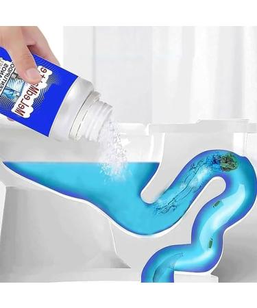Meledmatte Toilet Drain Cleaner Professional Meledmatte Powerful Pipe Dredging Agent Meledmatte Pipeline Dredging Agent for Kitchen Toilet Pipeline Quick Cleaning Tool (2Pcs) - Buy Online on SooperMarket.com