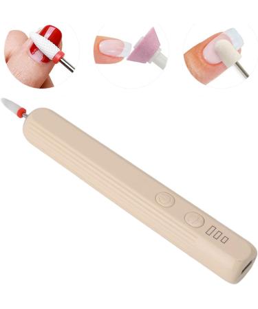 Electric Nail File Rechargeable Electric Nail Grinder Professional 30000RPM with 6 Dead Skin Removal Heads for Home Salon Use (Narootepu0ivxy135-13) - Buy Online on SooperMarket.com