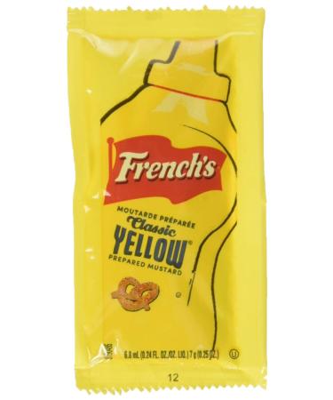 French's Mustard Packets, Gluten-Free, No High Fructose Corn Syrup On-the-go 200 Coun