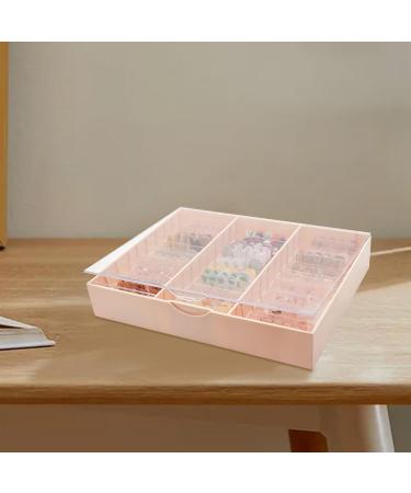 Portable Acrylic Case For Prevent Dust And Dirt Maintain The Cleanliness Suitable For Salons And Personal Use Adjustable Storage Solution Light Grey - Buy Online on SooperMarket.com