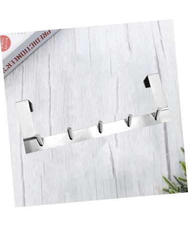 CHILDWEET Stainless Steel Hooks Hanging Racks for Clothes Over The Door Hook Clothes Hook Nail Cloth Hook 35.6X12.5X4CM As Shown - Buy Online on SooperMarket.com