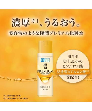 (Set of 2) Hada Labo Gokujun Premium Hyaluronic Acid 170ml - Hydrating Skin Care Serum - Buy Online on SooperMarket.com