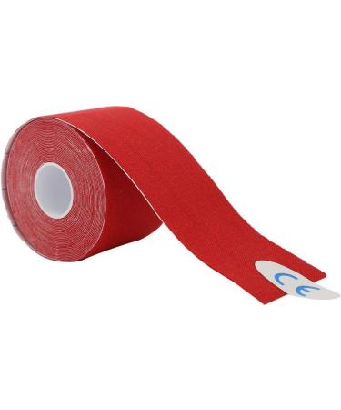 Muscle Tape 5cm*5m Cotton Strain Waterproof Kinesiology Tape Roll Ktapes Kinesiology Tape(Red) - Buy Online on SooperMarket.com