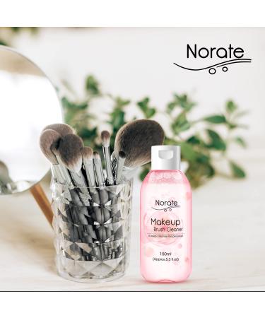 Norate Makeup Brush Cleaner - Deep Clean Solution for Brushes Sponges & Puffs | Cruelty-Free & Gentle Formula - 5.3 FL.OZ - Buy Online on SooperMarket.com